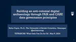 Invited talk on building an anti-colonial digital archaeology